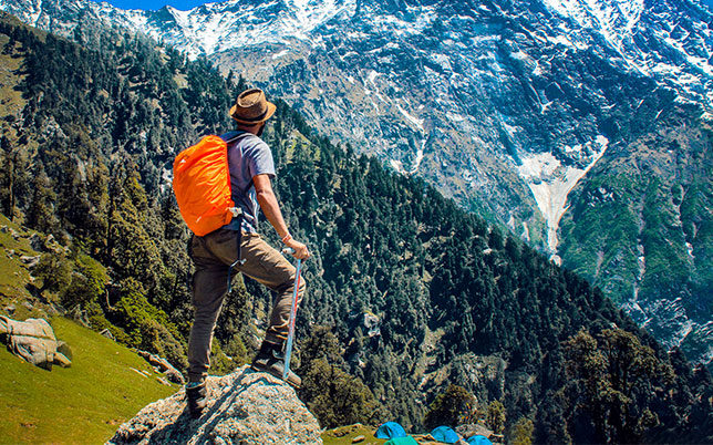 Solo travel for introverts at the nature