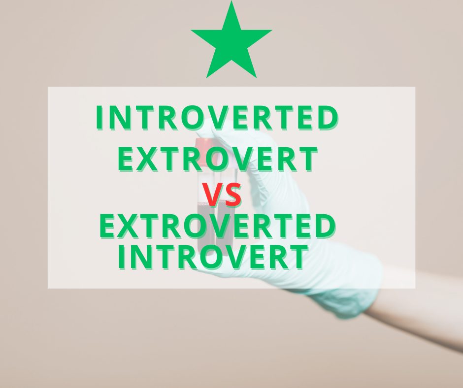 extroverts vs introverts mix trait