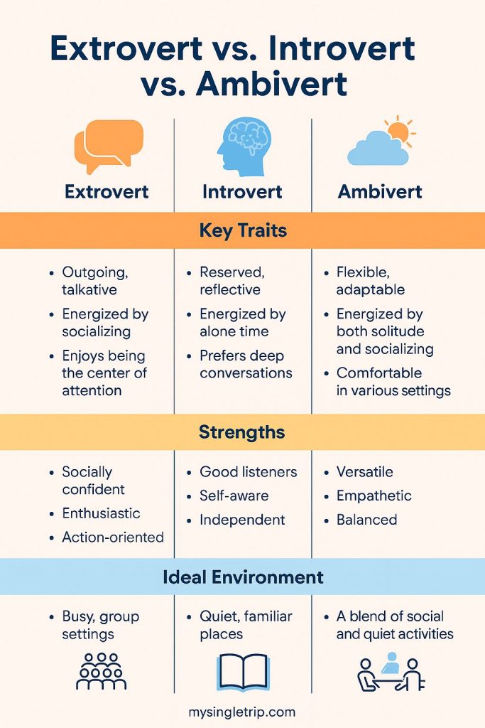extrovert vs introverts vs ambiverts
